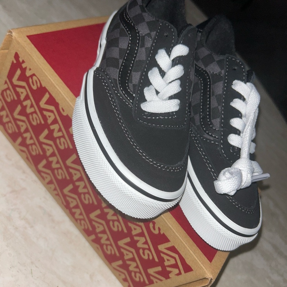 Vans Classic Black and White Sneakers